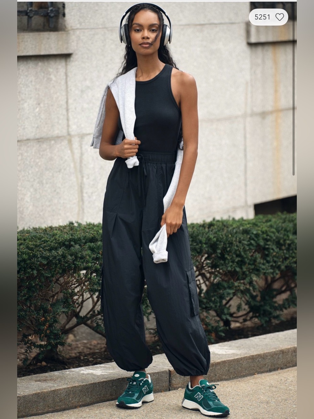 Anthropologie Daily Practice Messa Sleeveless Jumpsuit size large